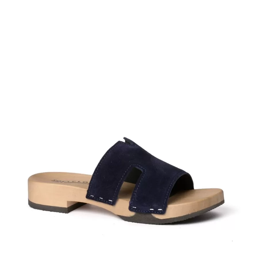 Mules<SOFTCLIX Blida Cashmere Midnight (Hazelnut)