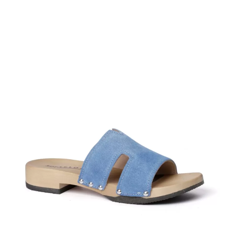 Mules<SOFTCLIX Blida Jeanslook Blue (Hazelnut)