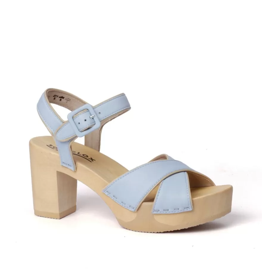 Sandals<SOFTCLIX Ellis Nappa Powder Blue (Nature)