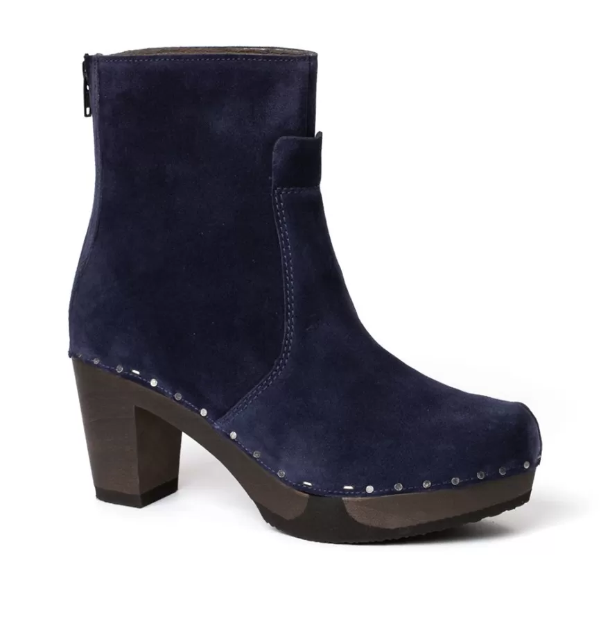 Booties<SOFTCLIX Franka Cashmere Midnight (Dark)