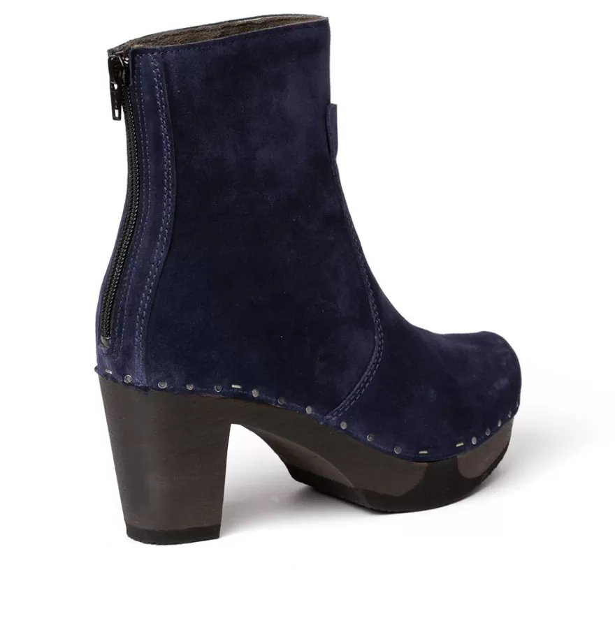 Booties<SOFTCLIX Franka Cashmere Midnight (Dark)