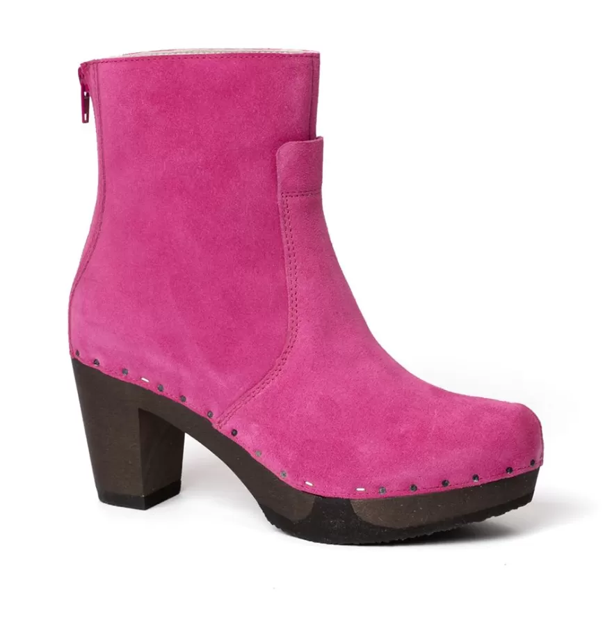 Booties<SOFTCLIX Franka Cashmere Pink (Dark)