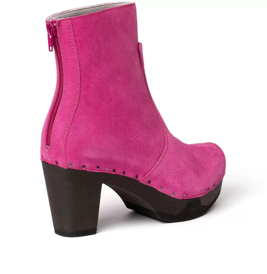 Booties<SOFTCLIX Franka Cashmere Pink (Dark)