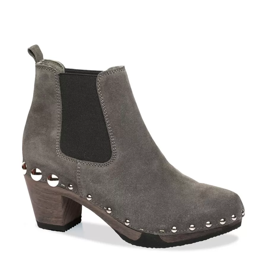 Booties<SOFTCLIX Gitti Cashmere Anthracite