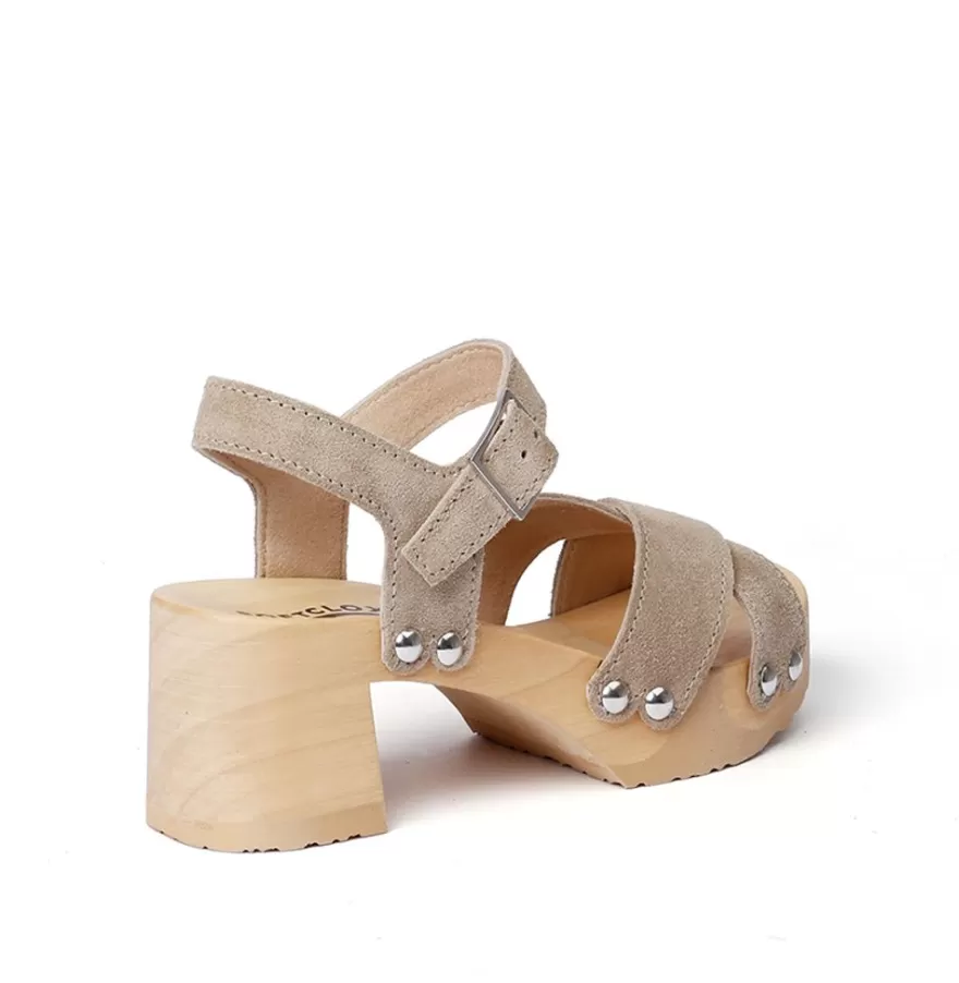 Sandals<SOFTCLIX Hanka Cashmere Taupe (Nature)