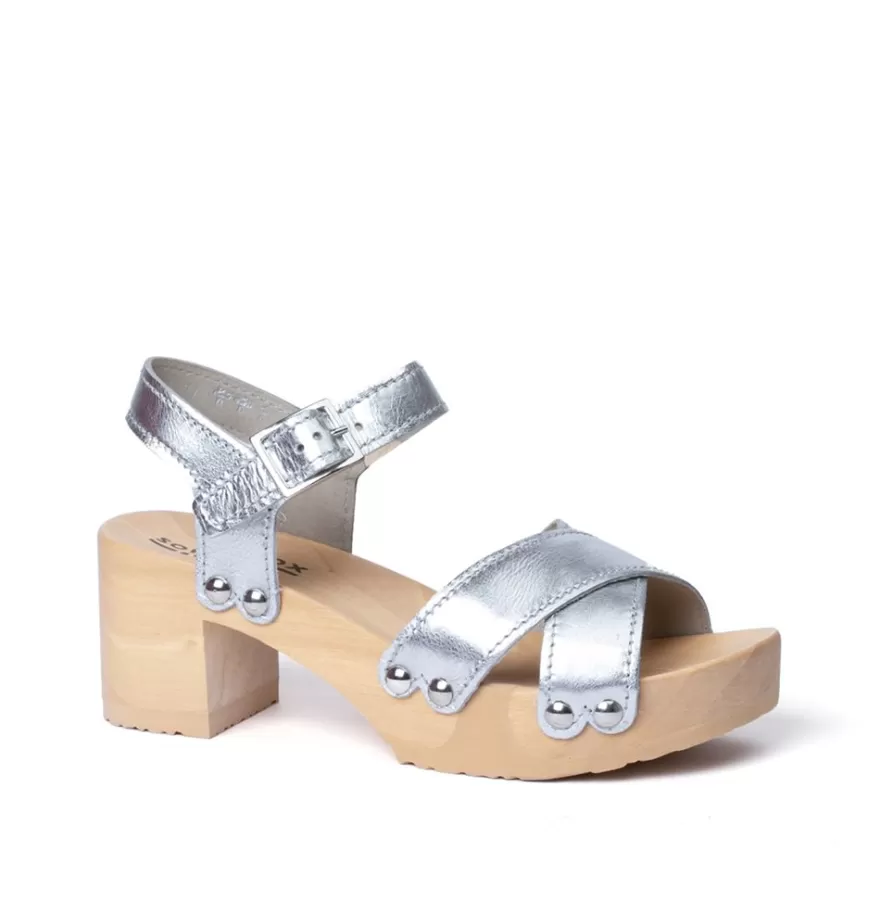 Sandals<SOFTCLIX Hanka Perlato Silver (Nature)