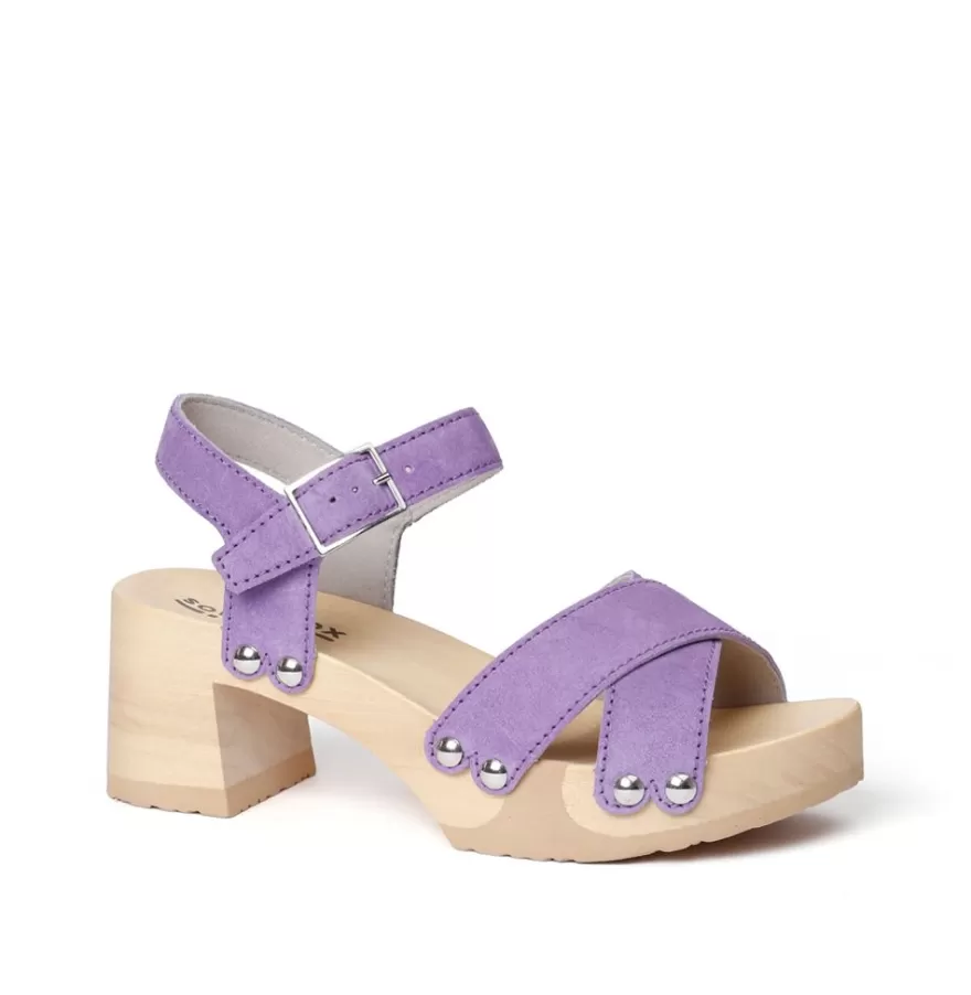 Sandals<SOFTCLIX Hanne Cashmere Violet (Nature)