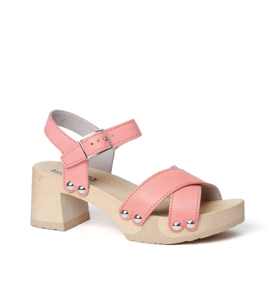 Sandals<SOFTCLIX Hanne Nappa Peach (Nature)