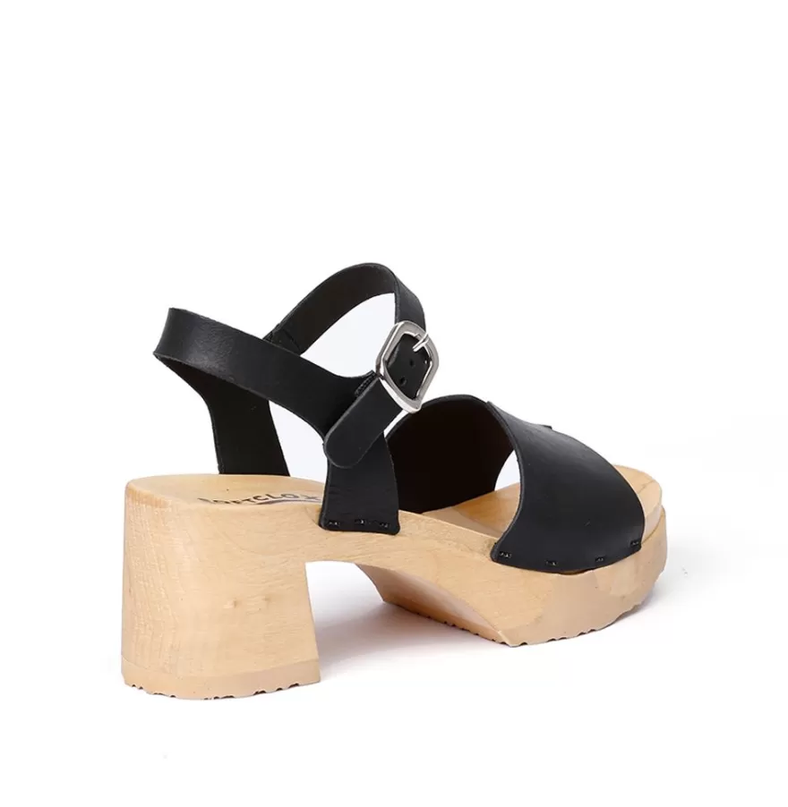 Sandals<SOFTCLIX Hanny Softnappa Black (Nature)