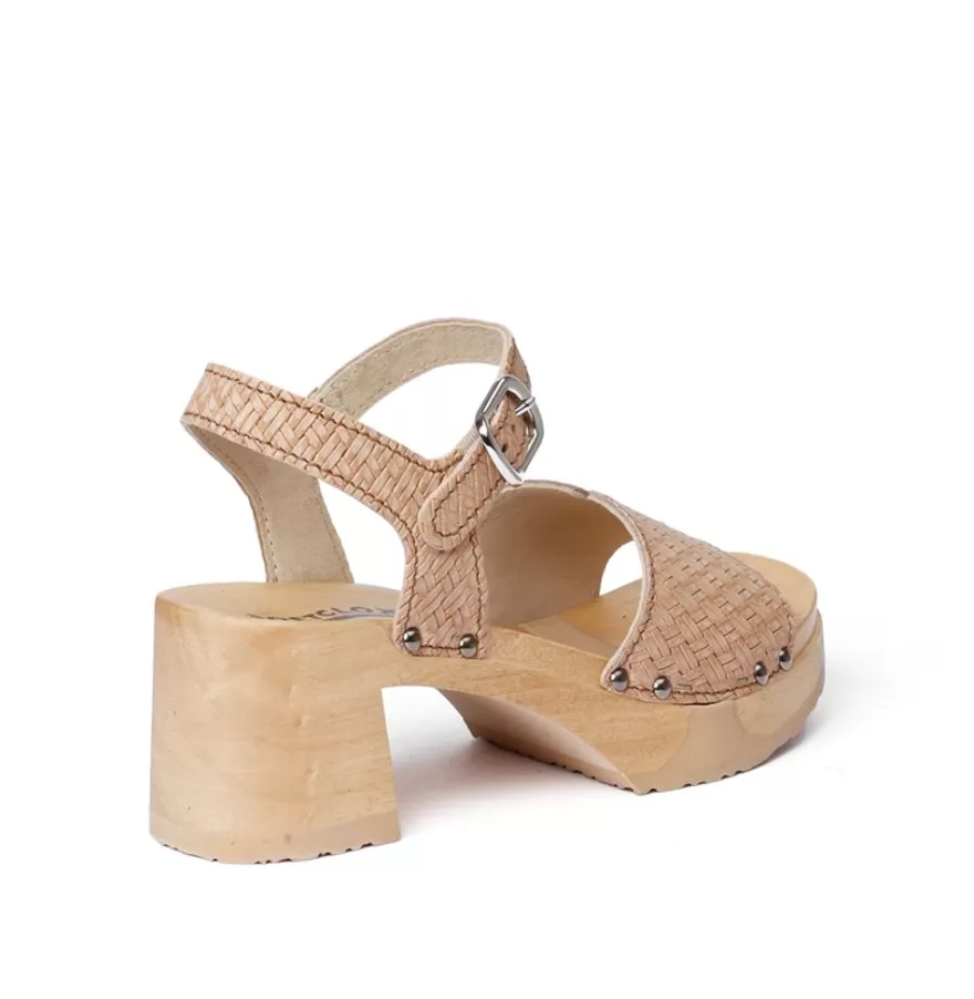 Sandals<SOFTCLIX Hanny Twist Cappuccino (Nature)