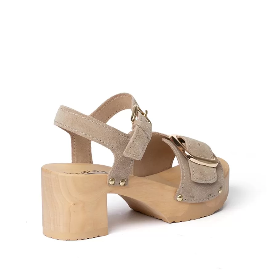 Sandals<SOFTCLIX Harriet Cashmere Taupe (Nature)