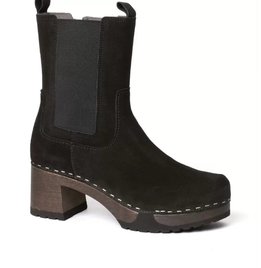 Booties<SOFTCLIX Helena Cashmere Black