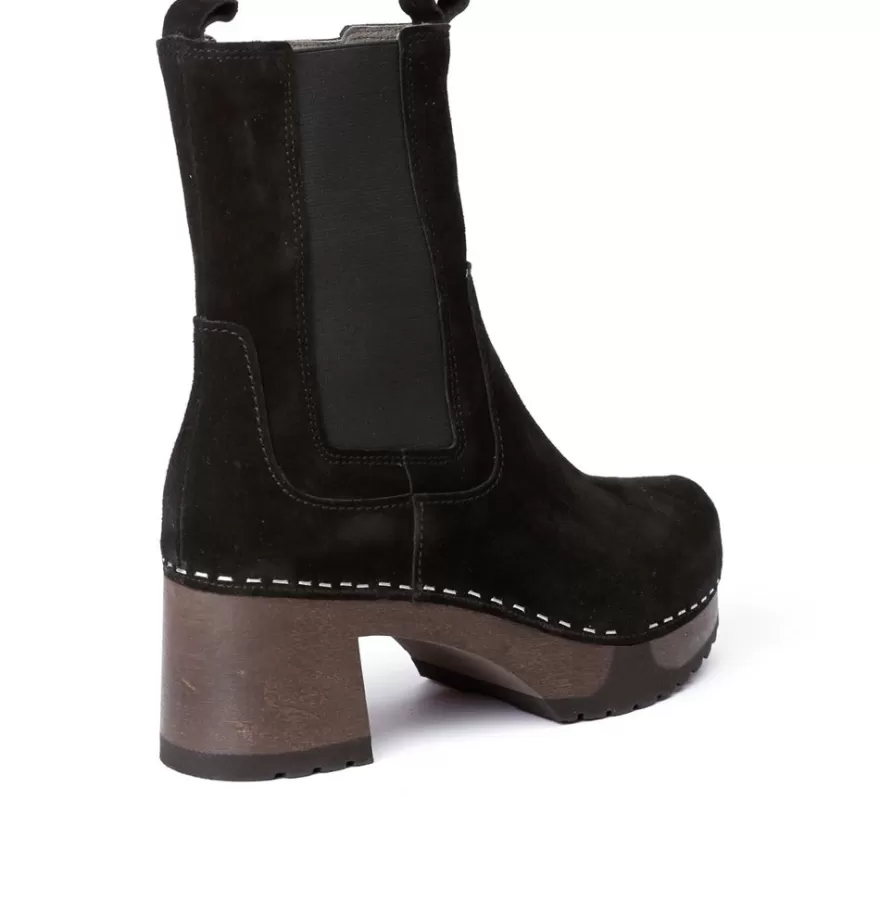 Booties<SOFTCLIX Helena Cashmere Black