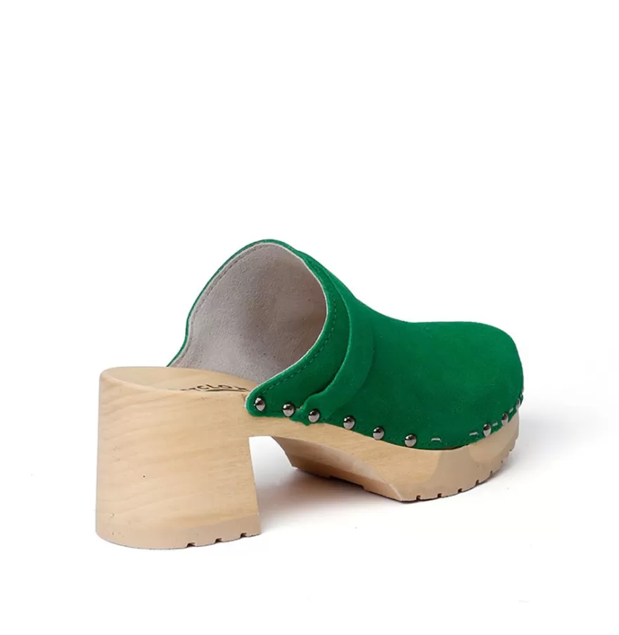 Clogs<SOFTCLIX Henja Cashmere Fashiongreen (Nature)