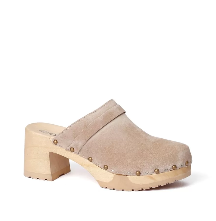 Clogs<SOFTCLIX Henja Cashmere Taupe (Nature)