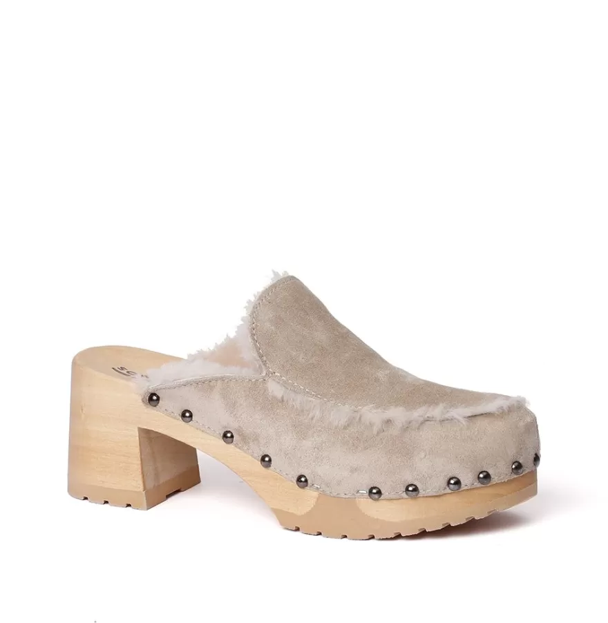 Clogs<SOFTCLIX Henni Cashmere/Ls Taupe (Nature)