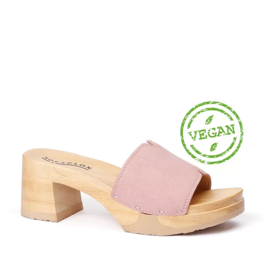 Mules<SOFTCLIX Henrietta Vegan-Suedes Rose (Nature)