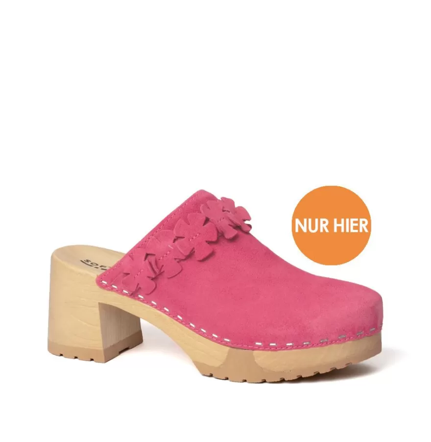 Clogs<SOFTCLIX Hermine Cashmere Pink Kiss (Nature)