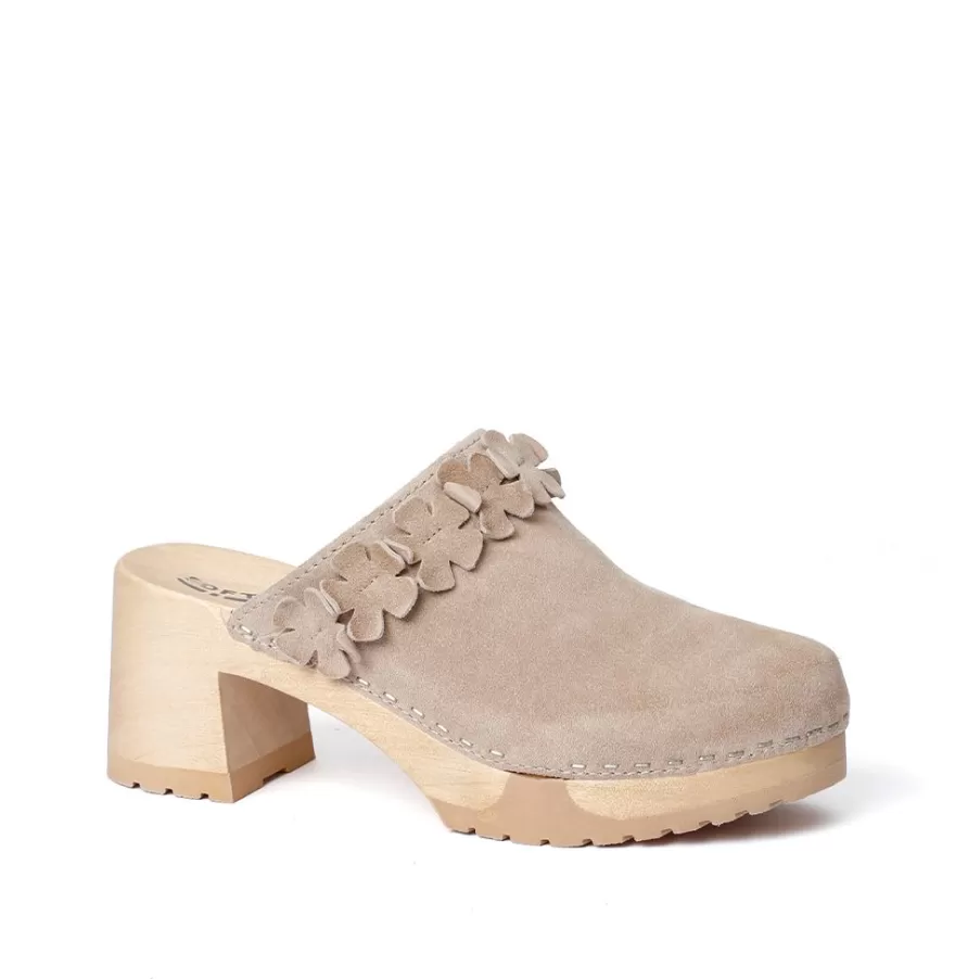 Clogs<SOFTCLIX Hermine Cashmere Taupe (Nature)