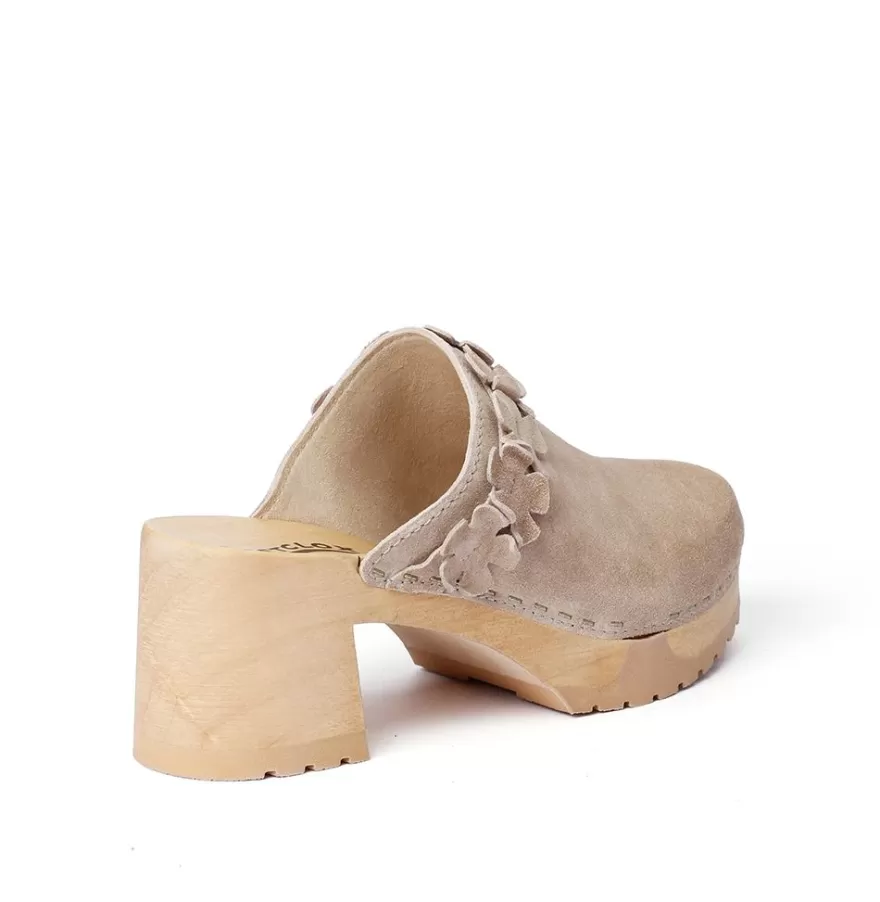 Clogs<SOFTCLIX Hermine Cashmere Taupe (Nature)