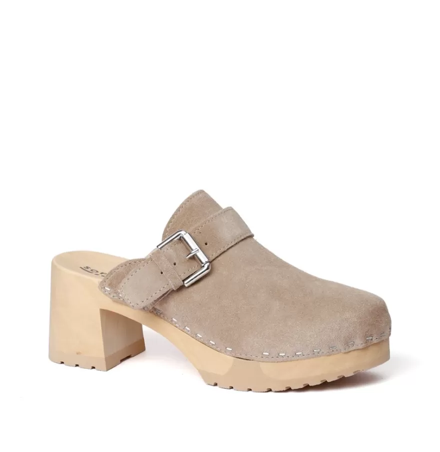 Clogs<SOFTCLIX Hilaria Cashmere Taupe (Nature)