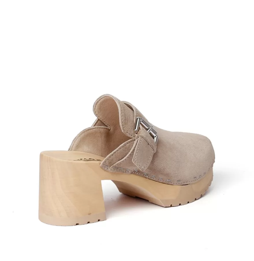 Clogs<SOFTCLIX Hilaria Cashmere Taupe (Nature)