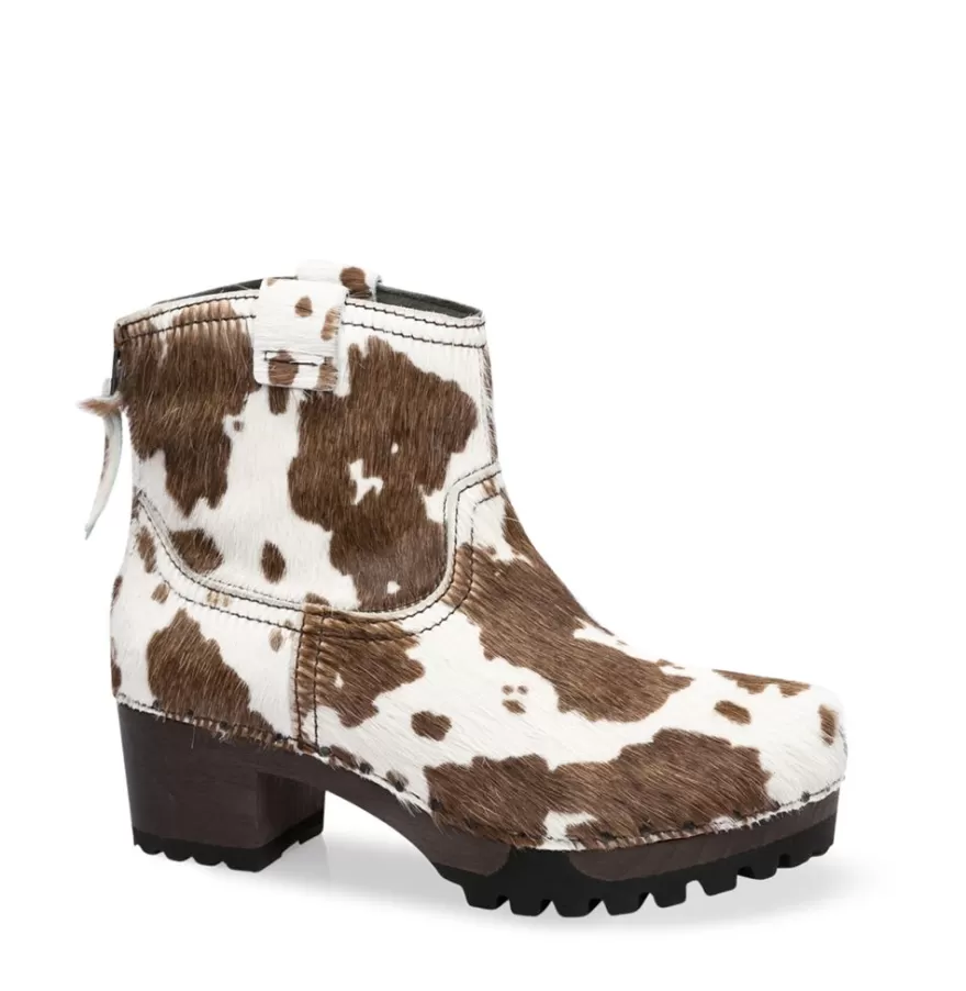 Booties<SOFTCLIX Inken Animalprint Cow