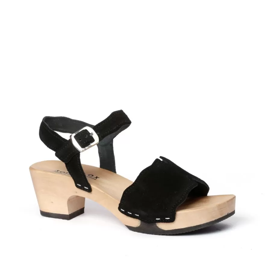 Sandals<SOFTCLIX Kalima Cashmere Black (Hazelnut)