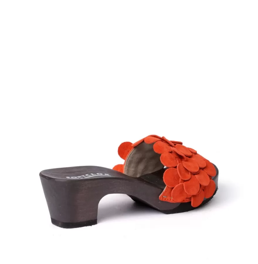 Mules<SOFTCLIX Kamilla Cashmere Happy Orange (Dark)