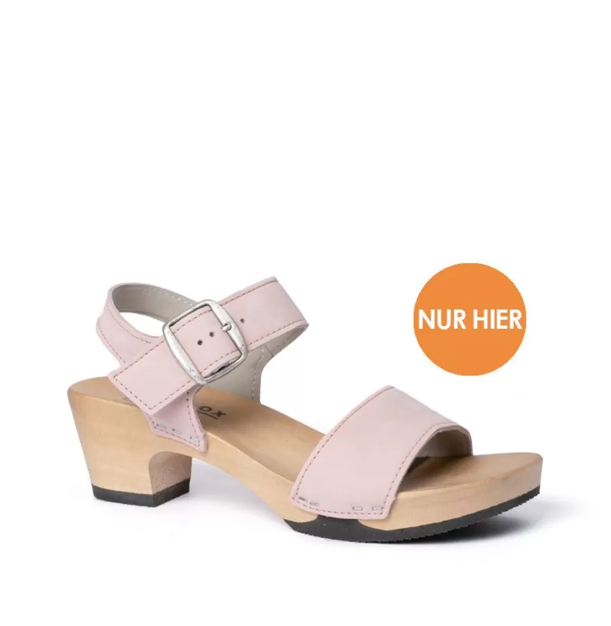 Sandals<SOFTCLIX Kea Nubuk Powder (Hazelnut)