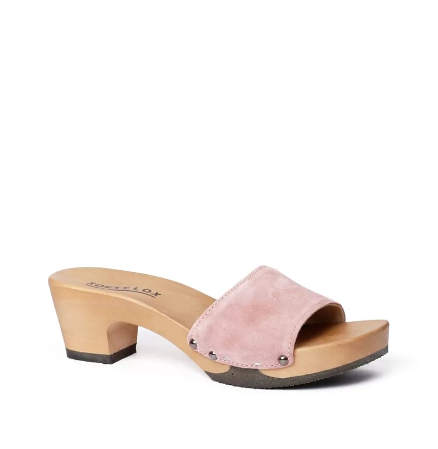 Mules<SOFTCLIX Kelly Cashmere Rose (Hazelnut)