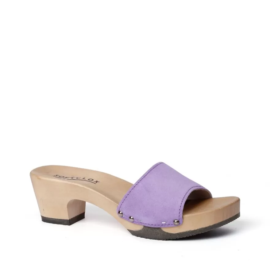 Mules<SOFTCLIX Kelly Cashmere Violet (Hazelnut)