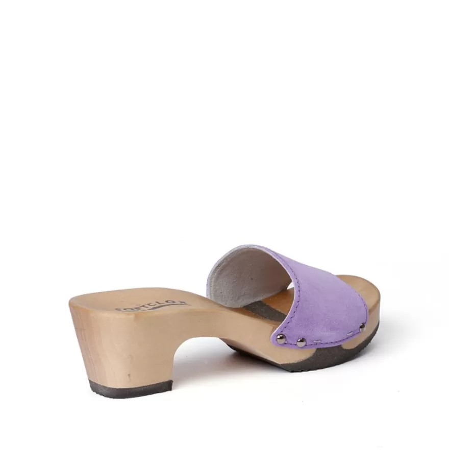 Mules<SOFTCLIX Kelly Cashmere Violet (Hazelnut)