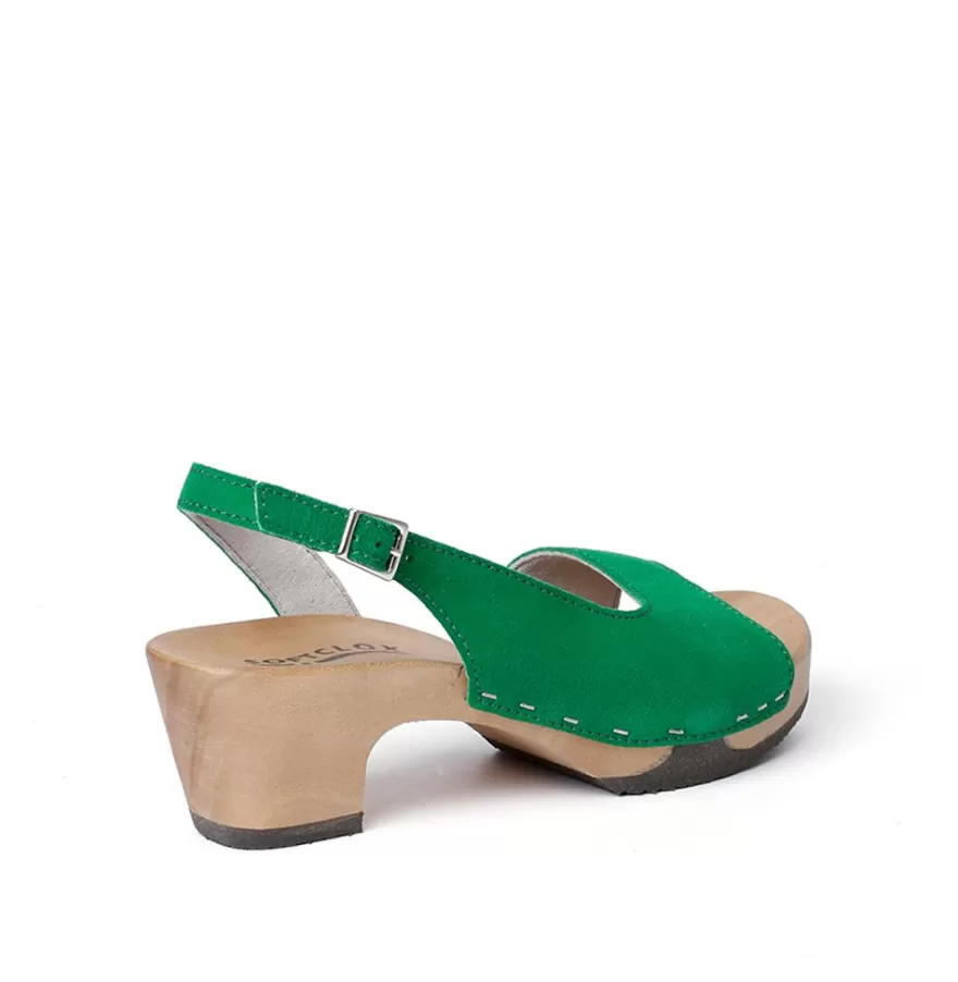 Sandals<SOFTCLIX Konny Cashmere Fashiongreen (Hazelnut)