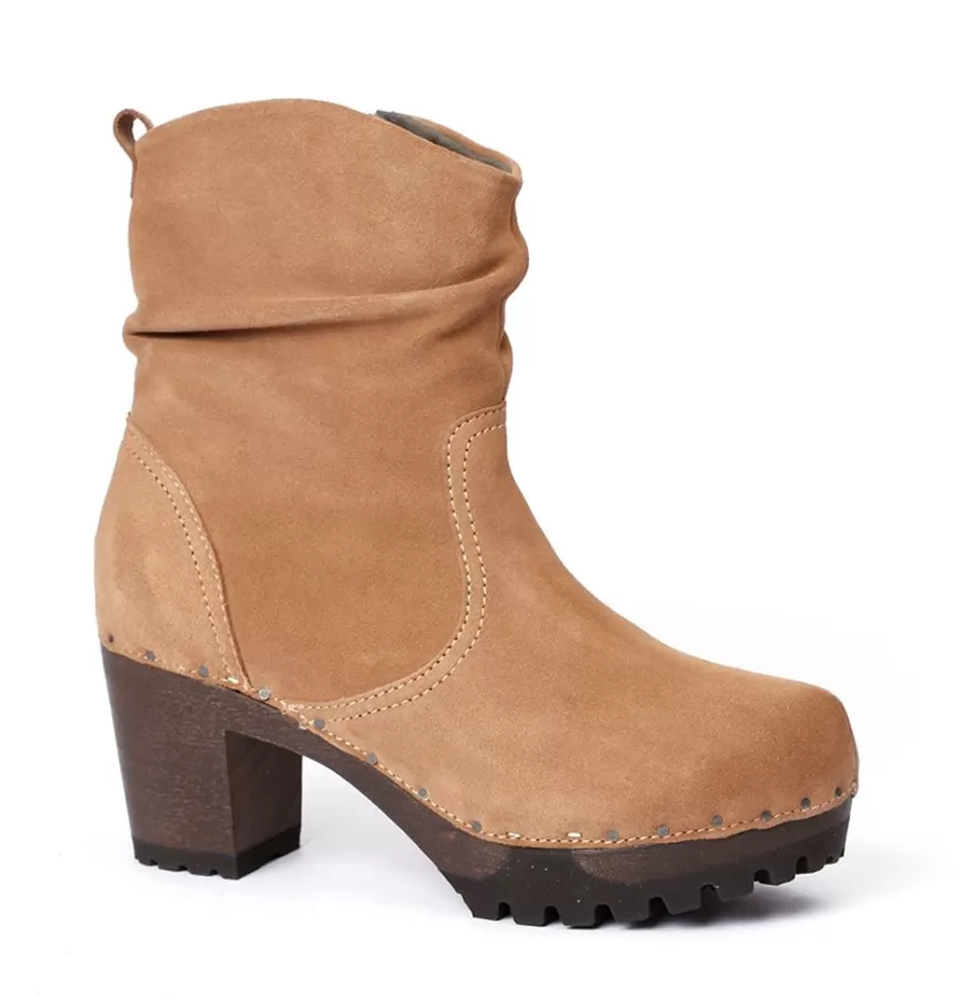 Booties<SOFTCLIX O-Bootie Cashmere Walnut