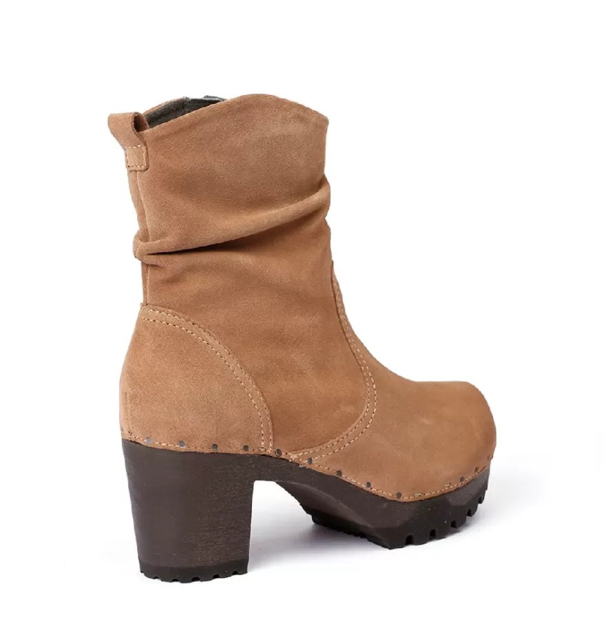 Booties<SOFTCLIX O-Bootie Cashmere Walnut