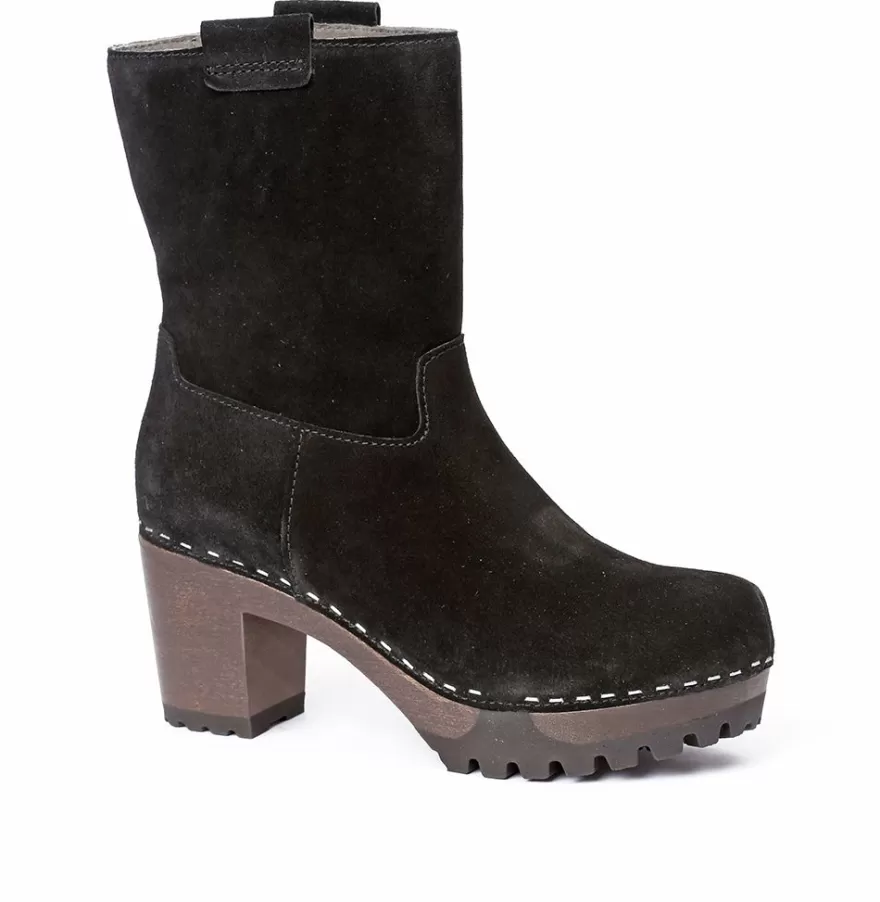 Booties<SOFTCLIX Octavia Cashmere Black