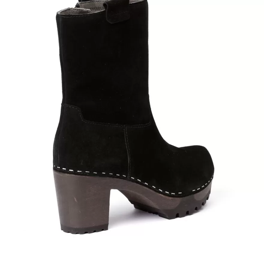 Booties<SOFTCLIX Octavia Cashmere Black