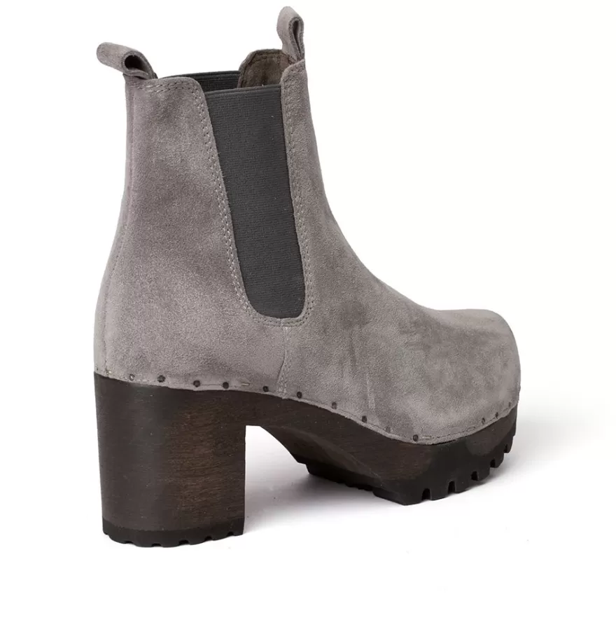 Booties<SOFTCLIX Odilia Cashmere Grey (Dark)