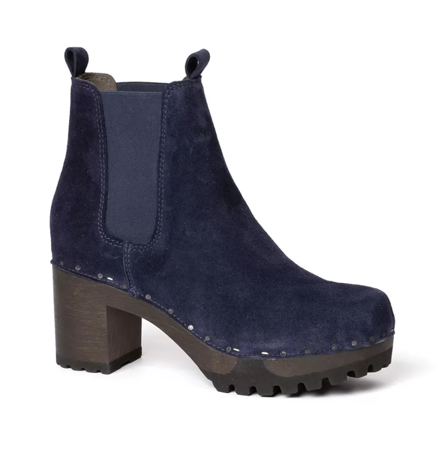 Booties<SOFTCLIX Odilia Cashmere Midnight (Dark)