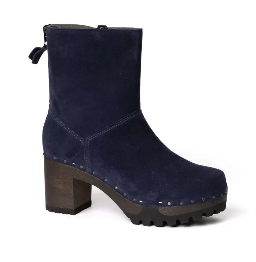 Booties<SOFTCLIX Olympia Cashmere Midnight (Dark)