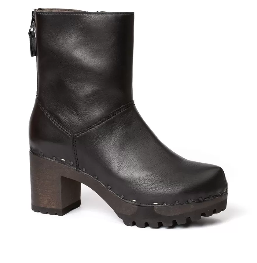 Booties<SOFTCLIX Olympia Nappa Black (Dark)