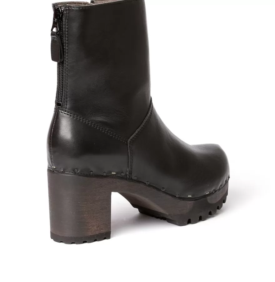 Booties<SOFTCLIX Olympia Nappa Black (Dark)