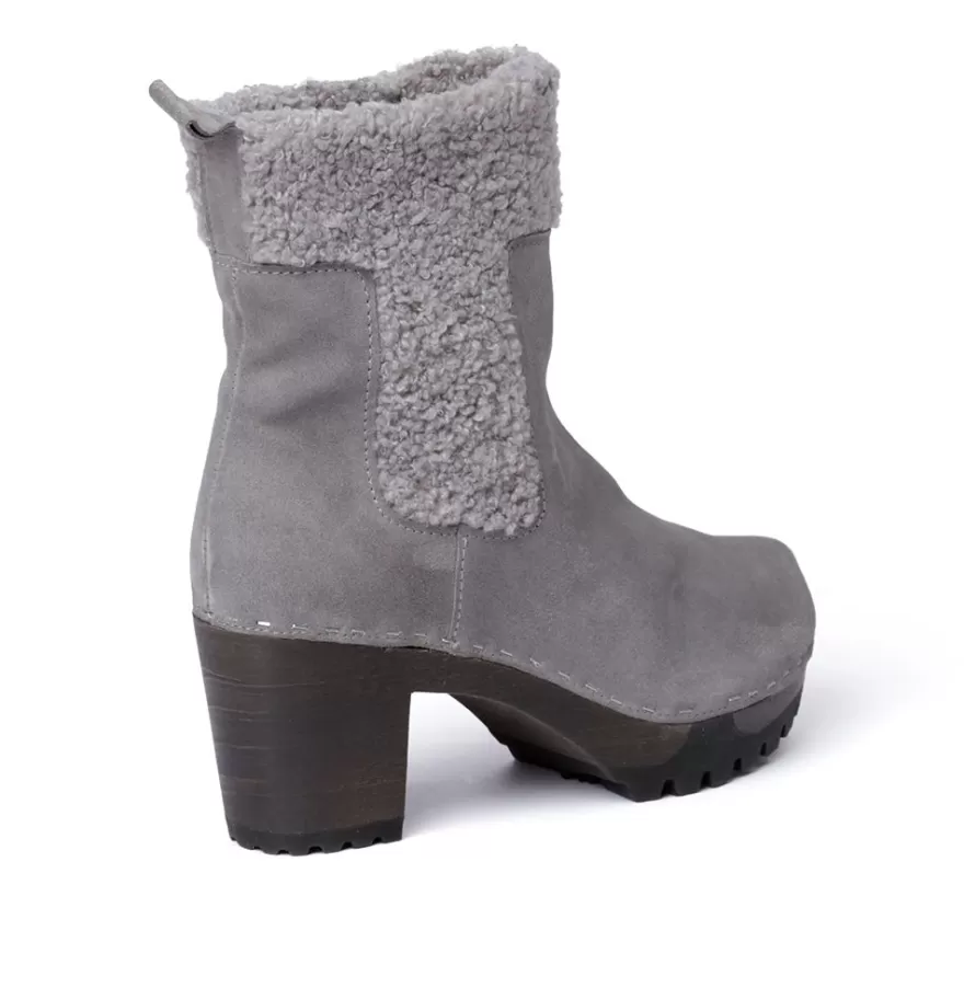 Booties<SOFTCLIX Ombra Cashmere/Wf Grey (Dark)