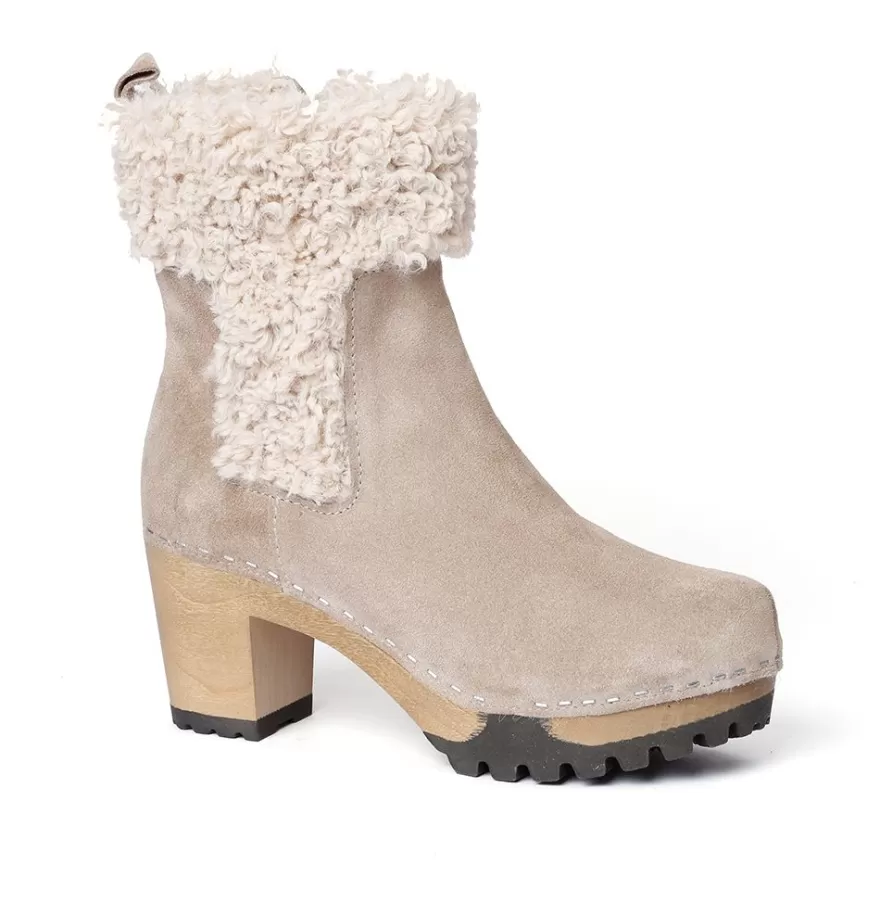 Booties<SOFTCLIX Ombra Cashmere/Wf Taupe (Hazelnut)