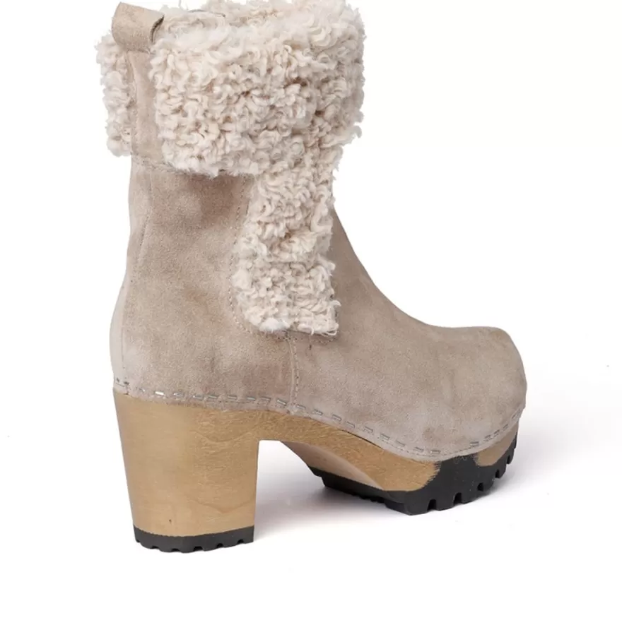 Booties<SOFTCLIX Ombra Cashmere/Wf Taupe (Hazelnut)