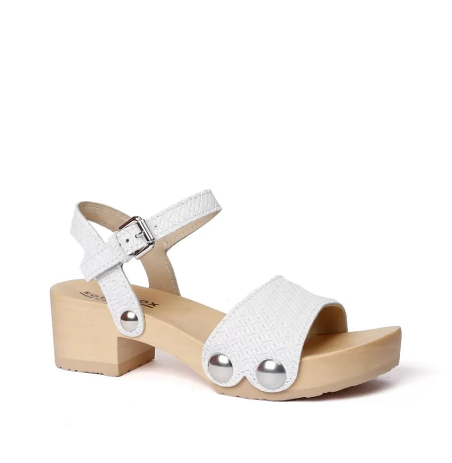 Sandals<SOFTCLIX Penny Twist Bianco (Nature)