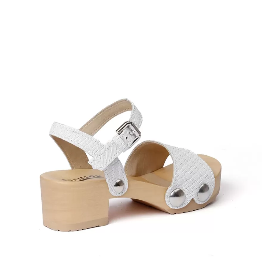 Sandals<SOFTCLIX Penny Twist Bianco (Nature)