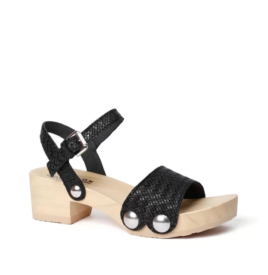 Sandals<SOFTCLIX Penny Twist Black (Nature)