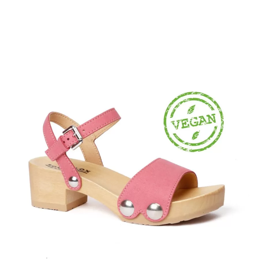 Sandals<SOFTCLIX Penny Vegan-Velours Pink (Nature)